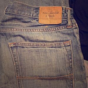 Distressed Men’s Abercrombie jeans